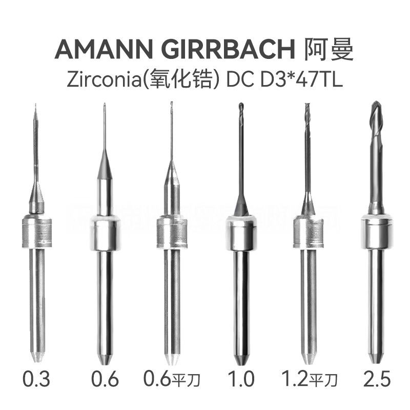 AMANN GIRRBACH Zirconia Milling Burs2