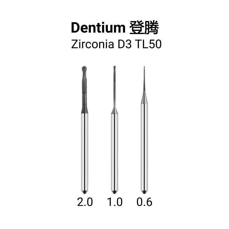Dentium Zirconia Milling Burs2