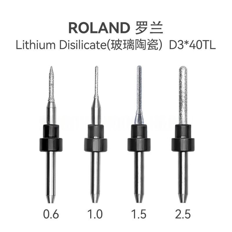 ROLAND Lithium Disilicate Milling Burs