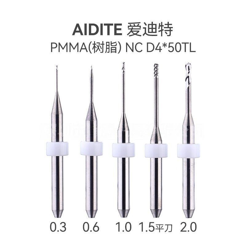 AIDITE PMMA Milling Burs