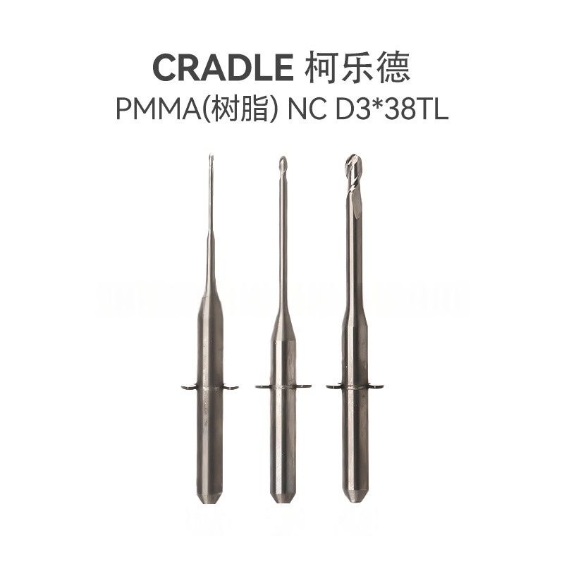 CRADLE PMMA Milling Burs