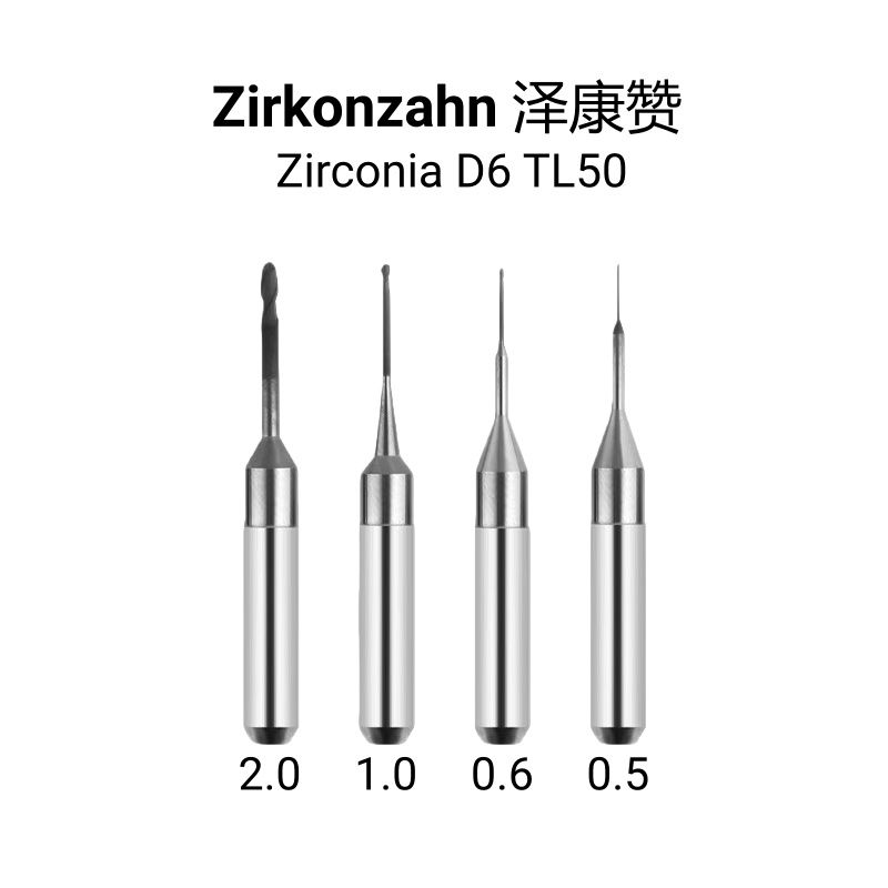 Zirkonzahn Zirconia Milling Burs