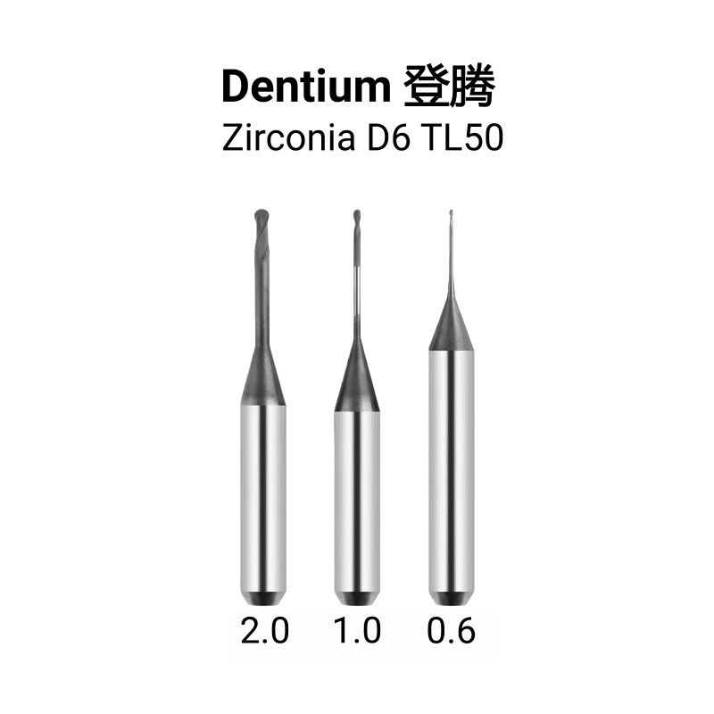 Dentium Zirconia Milling Burs